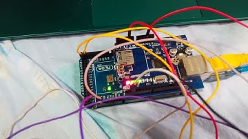 Arduino Ethernet Shield with CloudServer Monitoring System