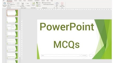 MS PowerPoint  MCQs #Viral #yu education #trending #Microsoft Office