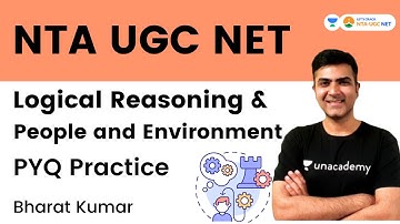 Logical Reasoning | People and Environment | PYQ Practice | Bharat Kumar | Let