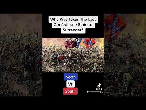 וִידֵאוֹ: מדוע טקסס הייתה כל כך חשובה לקונפדרציה?
