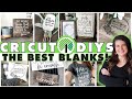 16 NEW Dollar Tree DIYS & Decor Ideas for 2022 ⭐️ The BEST Everyday Cricut Blanks & free cut files!