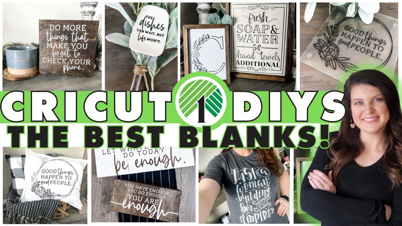 100+ Cricut Blanks from Dollar Tree - Simple Made Pretty