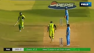 Pakistan's Historic Win Over India with First-Ever 300+ Run Chase