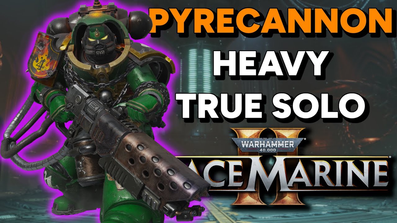 Heavy MELTS Tyranid Primes With BUFFED Pyrecannon - True Solo Absolute | Space Marine 2
