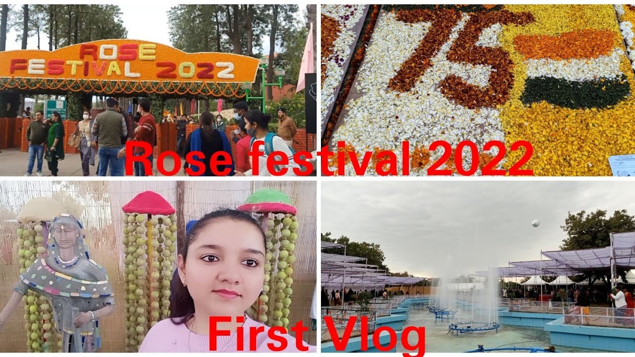Rose Festival 2022 My first Vlog HellozindagiVlogs YouTube