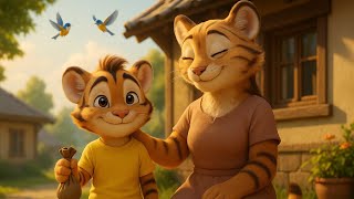 Wild TIGER Adventure in 3D Animation for Kids! screenshot 4