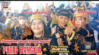 joged bersama mas fajar Maulana // reog putri bangkir #seniindramayu