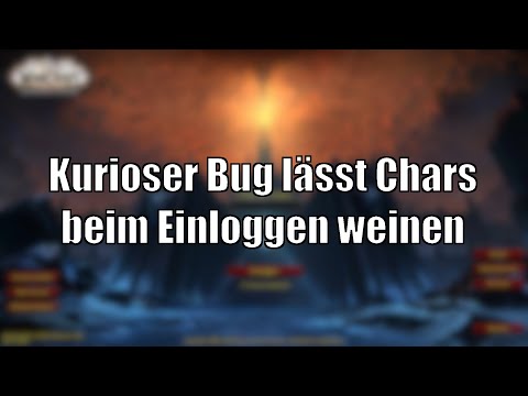 Kurioser Bug lässt Charaktere im Login-Screen weinen! Das steckt dahinter [World of Warcraft]