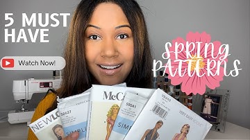 5 Must Have Spring Patterns