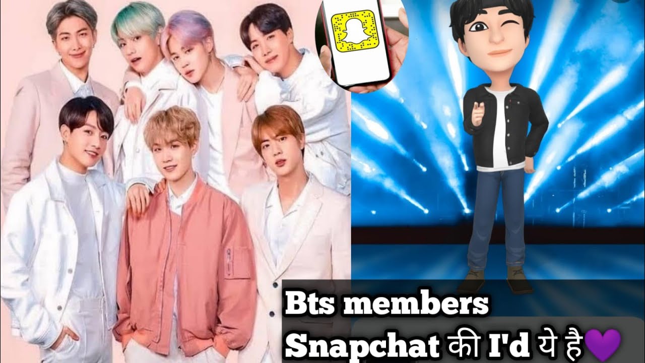 Bts members snapchat account | does bts use Snapchat | Bts Snapchat