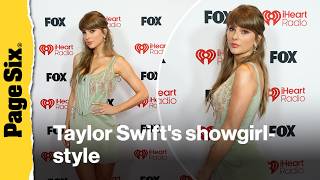 Taylor Swift shines in showgirl-worthy corset on iHeartRadio Music Awards 2026 red carpet screenshot 1