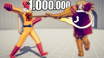 1.000.000 DAMAGE KING SWORD vs UNITS - TABS | Totally Accurate Battle Simulator 2023