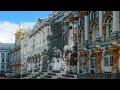 Catherine Palace (aka Grand Palace), Tsarskoe Selo: Then and Now