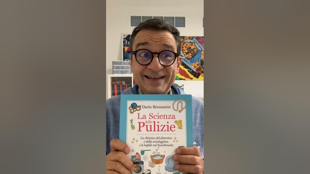 Dario Bressanini, La scienza delle pulizie libro più venduto sui