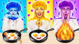 Joie vs Tristesse vs Peur | Défi De Cuisine Multi DO Smile