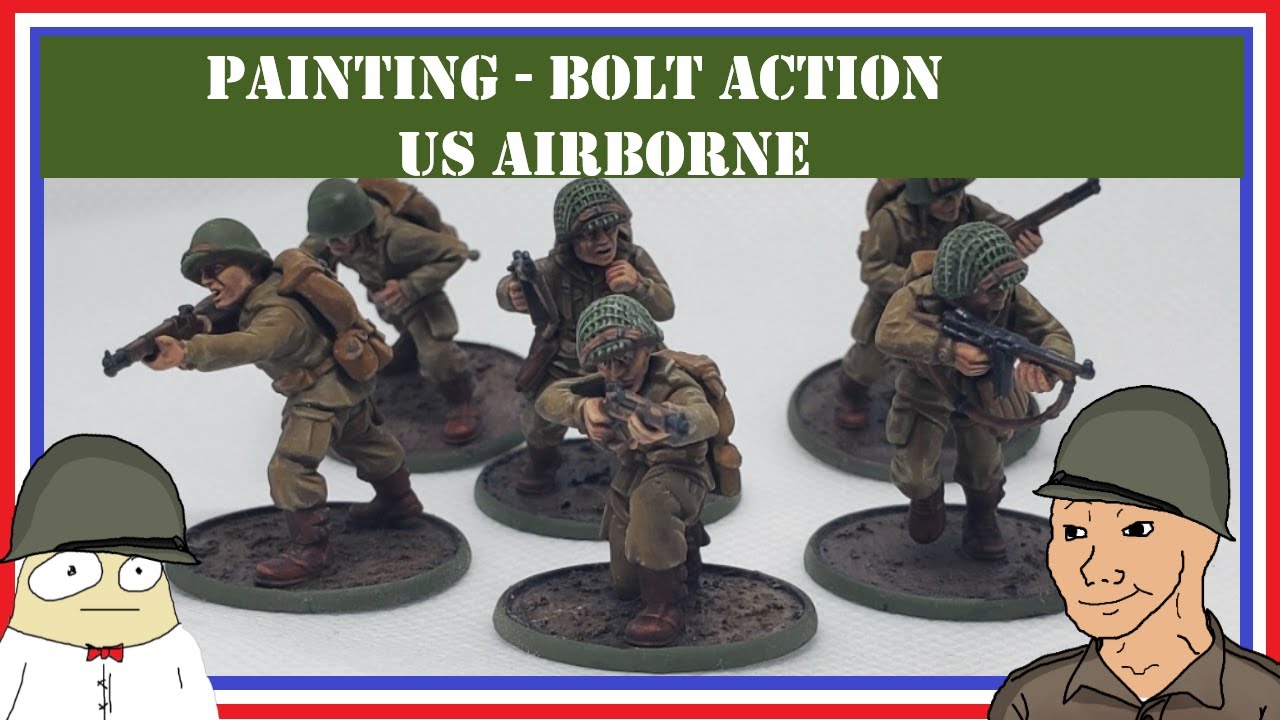Painting Bolt Action US Airborne YouTube