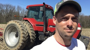 Case iH Magnum Chisel Plowing and breakdowns