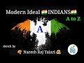 A to z  modern ideal  indians          a                 by  naresh raj talari 