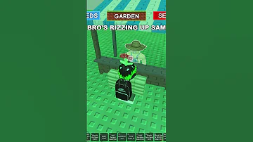 Bro S Rizzing Up Sam Funny Gametng Roblox Wgitachi Growagarden 