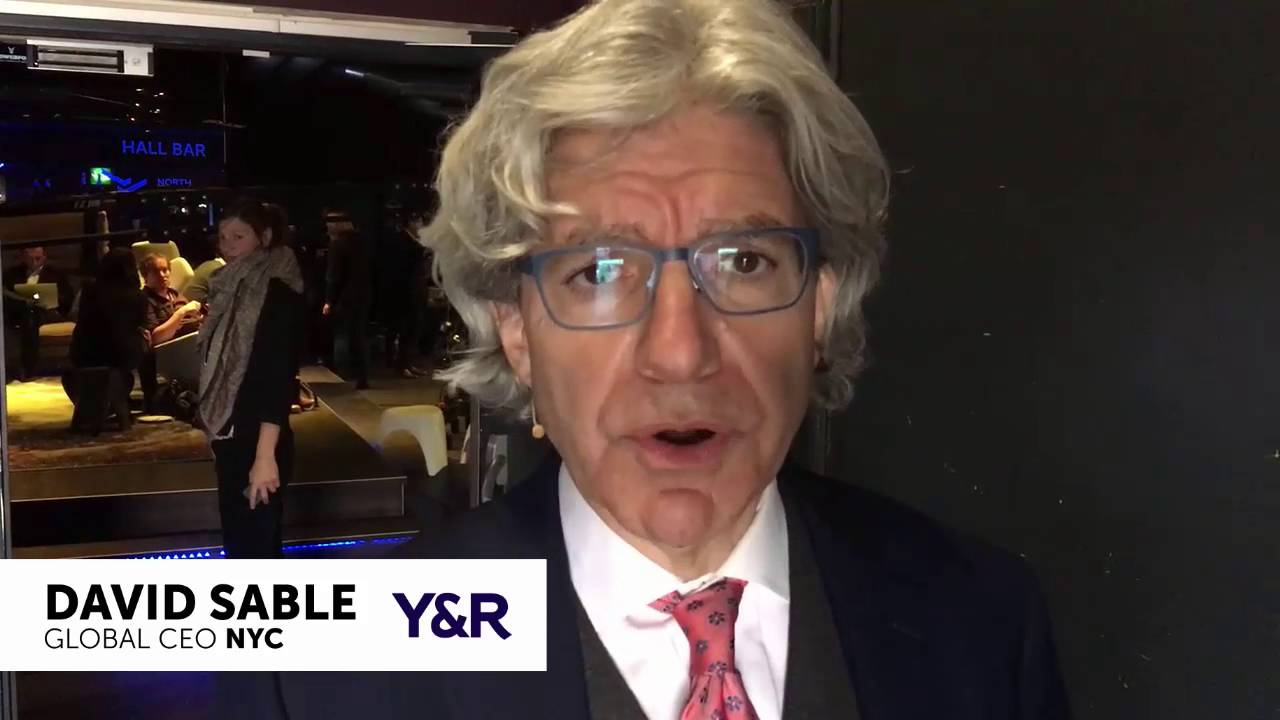 Voices David Sable, Global CEO, Y&R, New York, USA YouTube