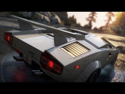 NFS Most Wanted Lamborghini Countach Gravity Speed Run NFS01
