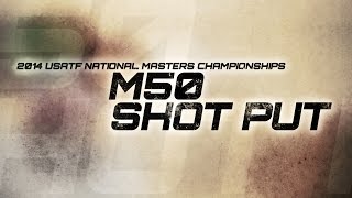 M50 Shot Put, 2014 USATF National Championships