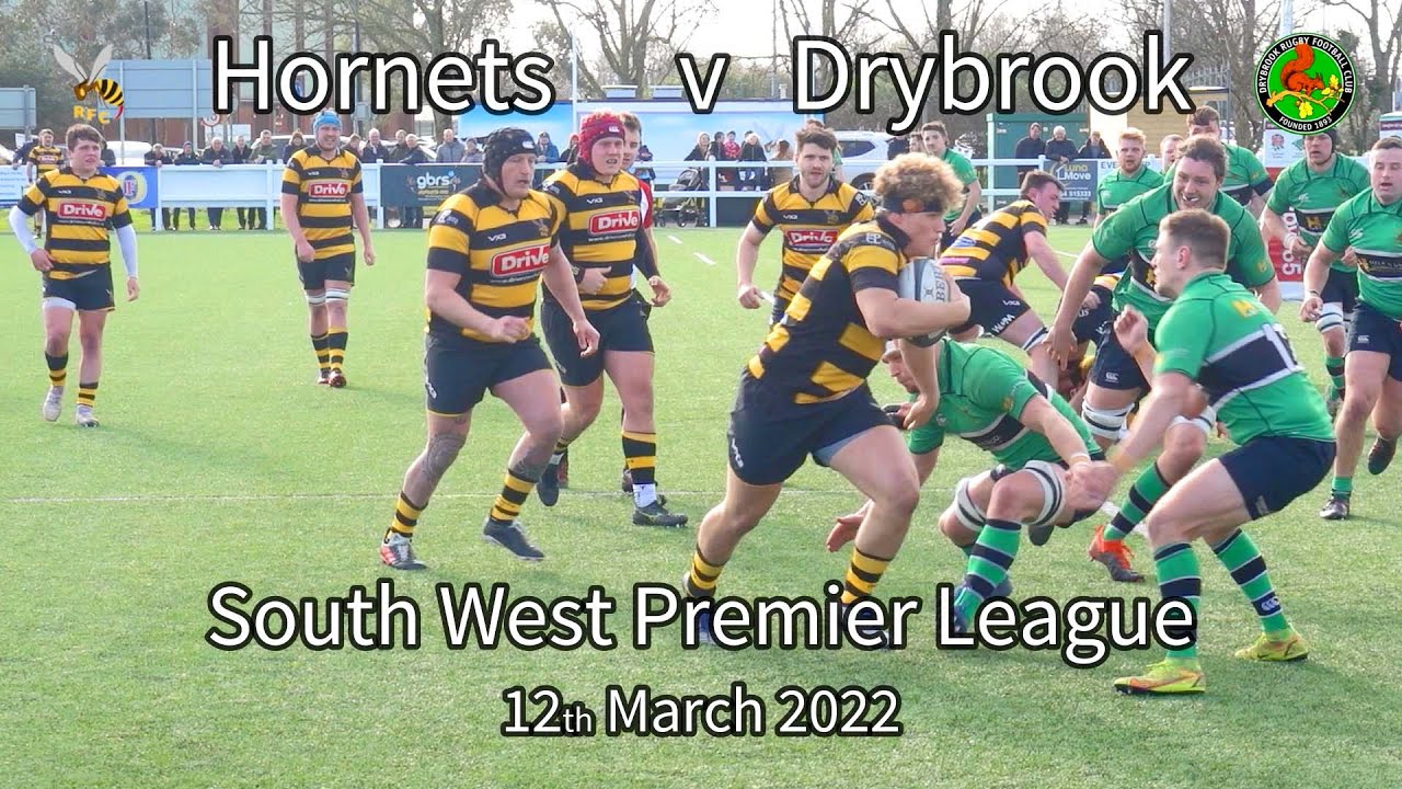 Hornets RFC v Drybrook RFC 12th March 2022 - YouTube