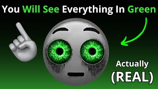 This Video Will Make You See Everything in Green Color! 😱🟢
