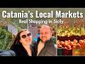 Catania's Local Markets. Real shopping in Sicily.
