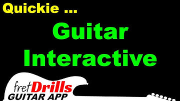 Guitar Interactive Game. fretDrills Guitar App.