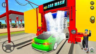 Drive Thru Car Wash Simulator - Auto Service Garage - Android Gameplay screenshot 1