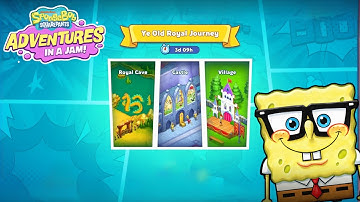 SpongeBob Adventures: In A Jam - Map Ye Old Royal Journey Chapter 1, 2, 3 Full Walkthrough