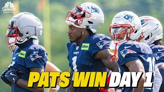 Patriots CLEAR WINNERS on Day 1 of joint practice with Eagles