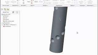 Tutorial  Creating a Helical Pattern - Creo Profile