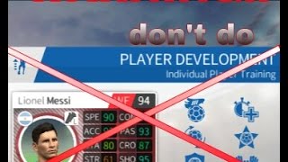 DON'T do PLAYER DEVELOPMENT in Dream League Soccer 2016 or dls 16 screenshot 3