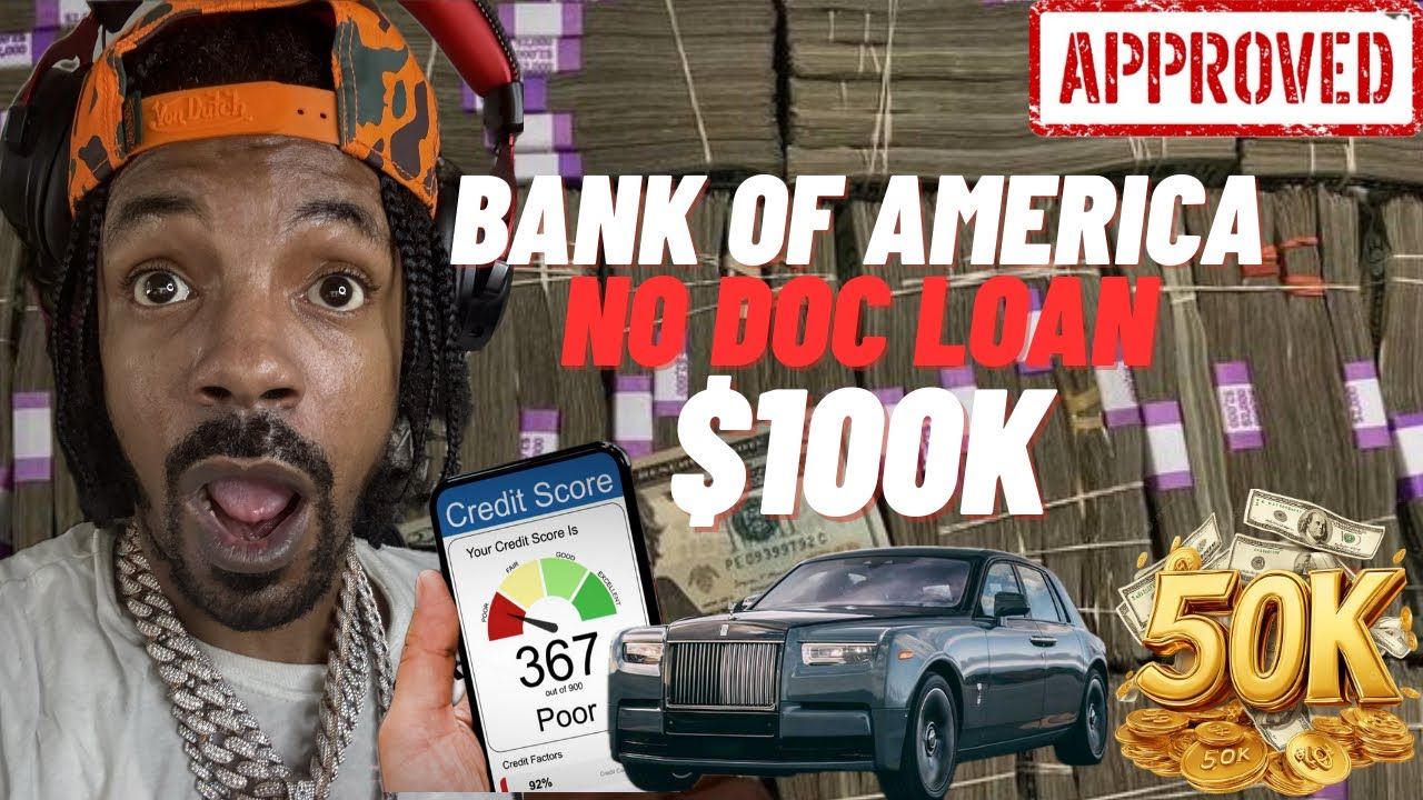 New "Bank Of America" $100,000 Bad Credit No Doc Loan For New Business💎
