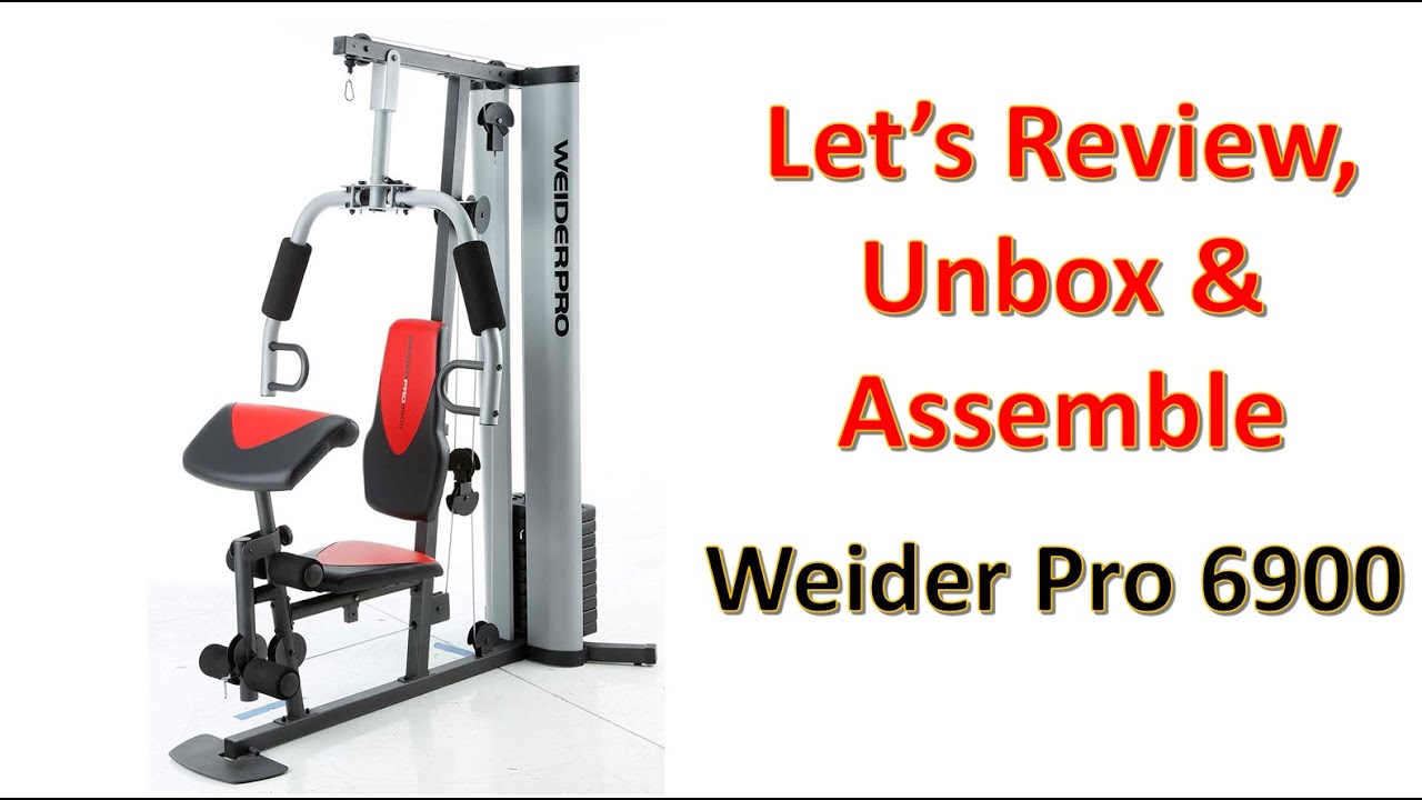 Weider Pro 6900 Home Gym System Review, Unboxing & Assembly - Youtube