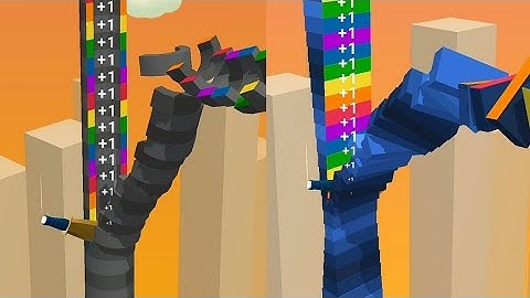 Slice it All 😱✨ All Levels Gameplay  Android , iOS  part 42