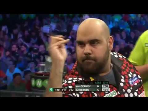 9 DARTER KYLE ANDERSON - PDC EUROPEAN CHAMPIONSHIP 2017