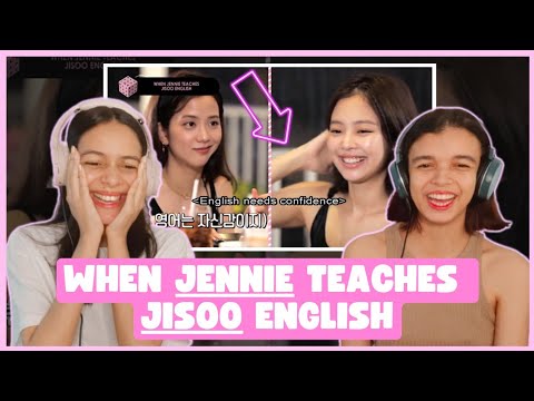 WHEN JENNIE TEACHES JISOO ENGLISH 