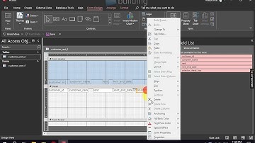 Update multiple records simultaneously in a form in MS Access -- part 3 - 4 create form