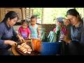 200kg pickled sour pork in giant bamboo tube cooking process – Successful sale with Nhi & Khoi