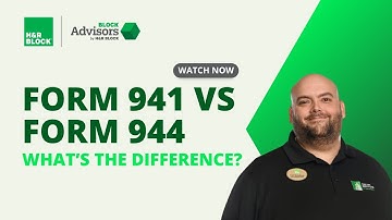 Form 941 vs. Form 944: What