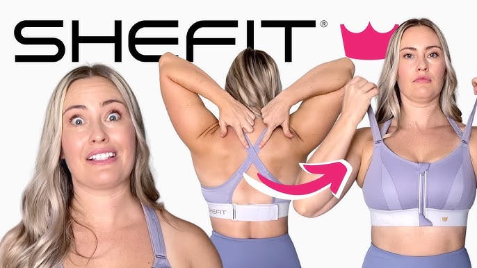 NEW SHEFIT SPORTS BRA REVIEW  BOSS LONGLINE BRA TRY ON HAUL 