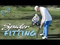 WE GOT FITTED FOR THE NEW SPIDER-X PUTTER! | ME AND MY GOLF