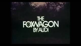 1976 Audi Fox Wagon Commercial -  Audi 80 related car for the USA market