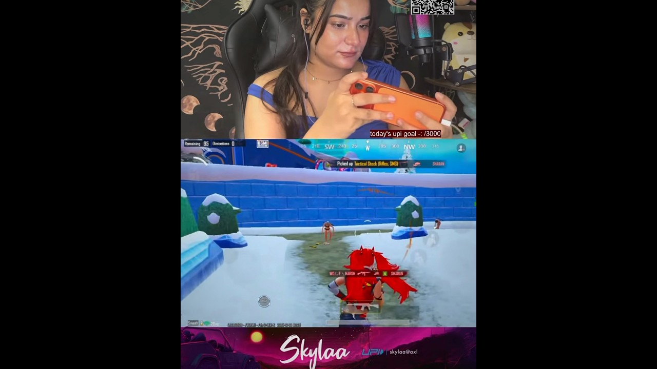 What is this behaviour? @Skylaaislive Hanjii ? #bgmifunnyvideo