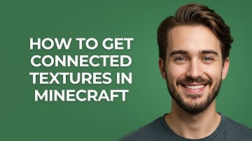 How To Get Connected Textures In Minecraft - GUIDE!