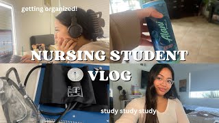 NURSING STUDENT VLOG! a few weeks in my life - studying for my first exams, grade reveal + more