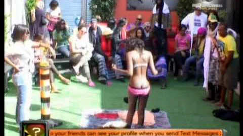 Big Brother Africa Amplified -  Vina Removes Vimbai's Bra.